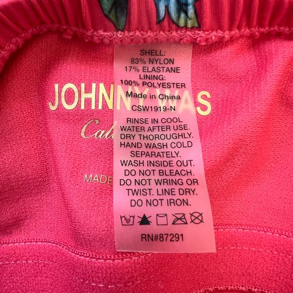 Johnny Was Malakye Blouson One-Piece Swimsuit | Size: XS NWT - Picture 8 of 12